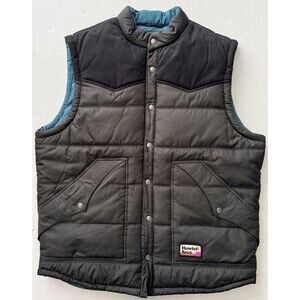 Howler Bros Rounder Vest Men's XL Black/Gray, Teal Primaloft Insulation NWOT